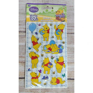 Vintage Sandylion Disney Winnie The Pooh Bear Stickers Honeypot Balloon 2 Sheets